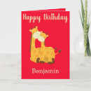 Search for giraffe birthday cards Baby