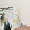 Search for blue and gold tablecloths Black
