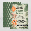 Search for monkey 2nd birthday invitations Party