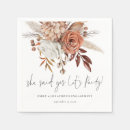 Search for she said yes napkins Rustic