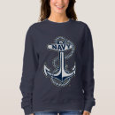 Search for navy blue and white hoodies Anchor