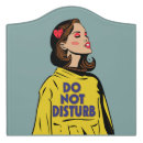 Search for funny do not disturb signs Blue