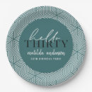 Search for 30th birthday plates Colorful