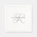 Search for black and white napkins Clean