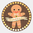Search for gingerbread stickers Handmade