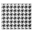 Search for houndstooth duvet covers Black and white