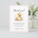 Search for duck thank you cards Pink