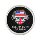 Search for mens lapel pins Flag