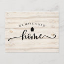 Search for congratulations on your new home postcards Change of address