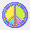 Search for peace magnets Symbol