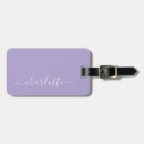 Search for purple luggage tags Cute
