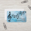 Search for voice teacher business cards Vintage