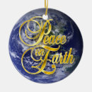 Search for world peace ornaments Earth