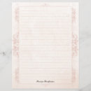 Search for with lines stationery paper Floral
