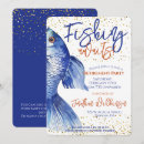 Search for fishing retirement invitations Watercolor