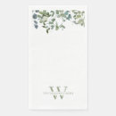 Search for greenery napkins Rustic
