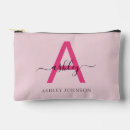 Search for cute cosmetic bags Hot pink