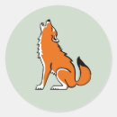 Search for howling wolf stickers Full moon