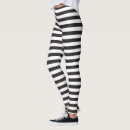 Search for black and white stripes leggings Prison