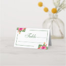 Search for tropical place cards Hibiscus