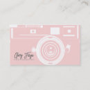 Search for camera business cards Illustration