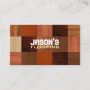Search for flooring business cards Wood
