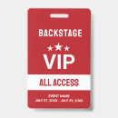 Search for backstage pass badges Modern