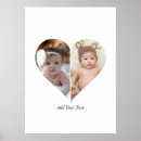 Search for heart shaped collage posters Black and white