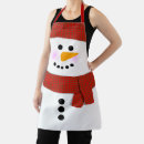 Search for funny christmas aprons Snowman