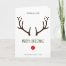 Search for reindeer christmas cards Minimal