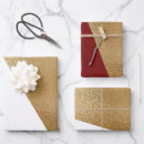 Search for red and gold christmas wrapping paper Minimalist