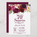 Search for surprise party for men invitations Red