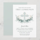 Search for first communion invitations Boy