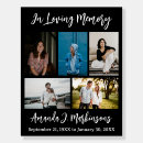 Search for signs funeral party posters Memorial service