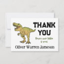 Search for t rex thank you cards Party