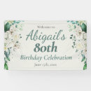 Search for 60th birthday banners Sage green