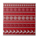 Search for red and white pattern tiles Festive