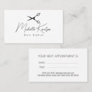 Search for glamour business cards Hairdresser