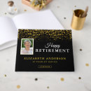 Search for retirement party guest books Elegant