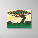 Search for elephant canvas prints Trees