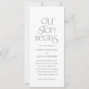 Search for classic wedding announcement cards Black and white