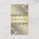 Search for damask business cards gold