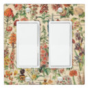 Search for vintage light switch covers Botanical