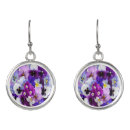 Search for flower earrings purple