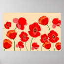 Search for red poppies posters Plants