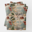 Search for vintage christmas wrapping paper Whimsical