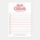 Search for christmas post it notes Red
