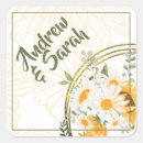 Search for sunflower wedding stickers Daisy