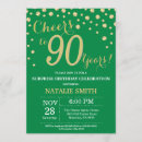Search for mans 90th birthday invitations Cheers to 90 years