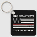 Search for firefighter keychains Thin red line